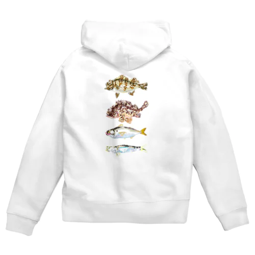 ギョギョギョ魚 Zip Hoodie