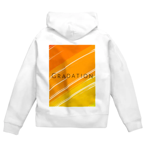 Gradation ジップパーカー