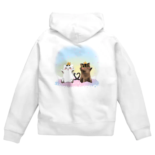 チロモモ5歳バースデイ Zip Hoodie