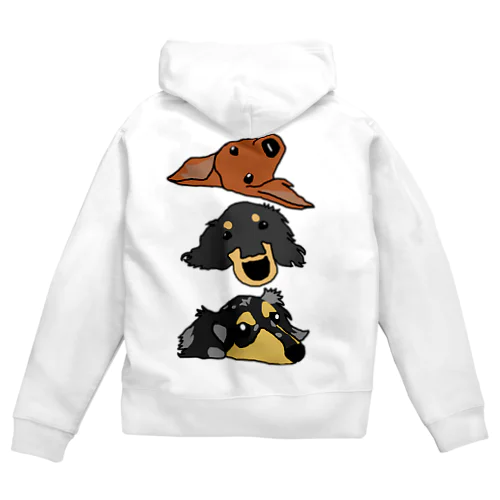 3Dachs Zip Hoodie