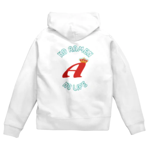 AZUKI グリーン Zip Hoodie