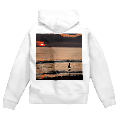 sunset Zip Hoodie