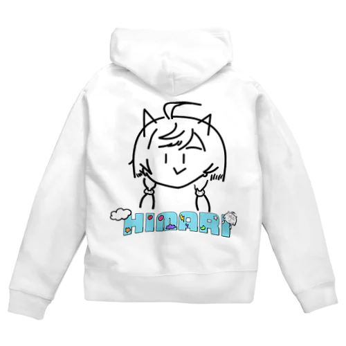 ひまり リメイク Zip Hoodie