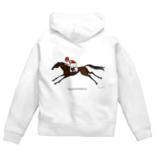 thoroughbred Zip Hoodie