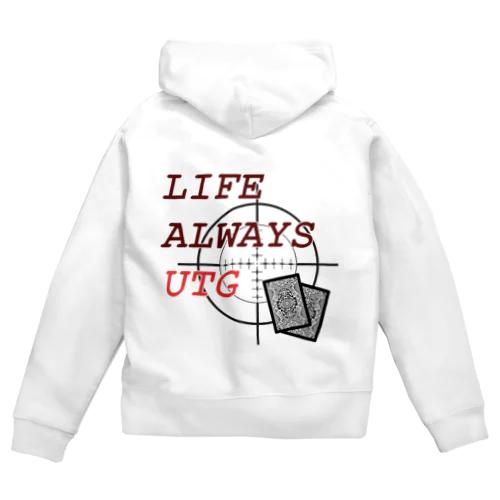 人生いつもUTG Zip Hoodie