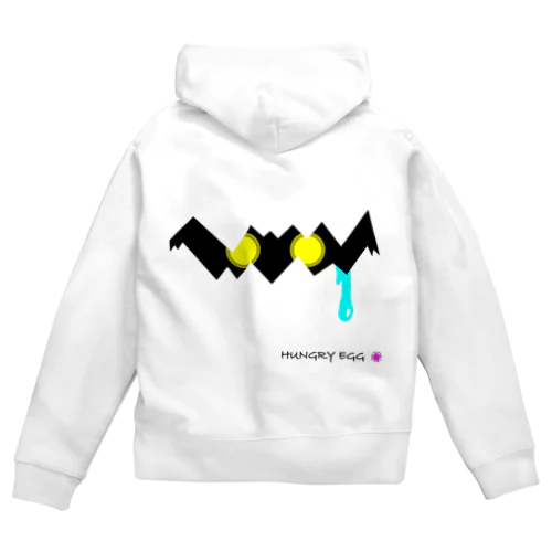 HUNGRY EGG Zip Hoodie