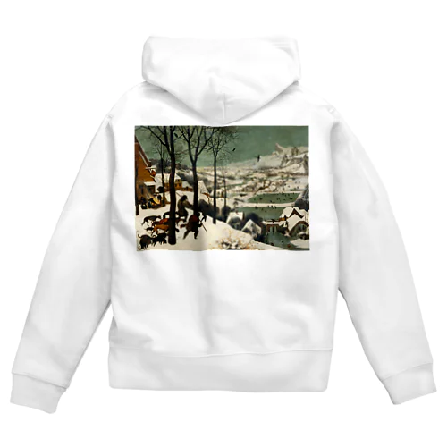 雪中の狩人 / The Hunters in the Snow Zip Hoodie