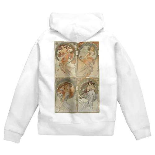 四芸術 / The Four Arts Zip Hoodie