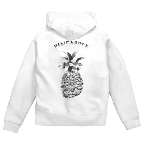 パイナップル/アナナス Zip Hoodie