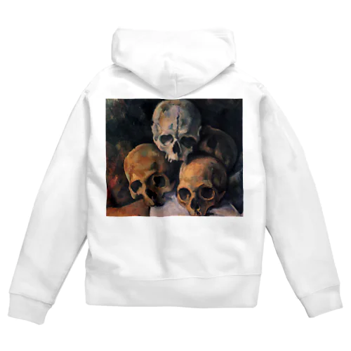 積み重ねた骸骨 / Pyramid of Skulls Zip Hoodie