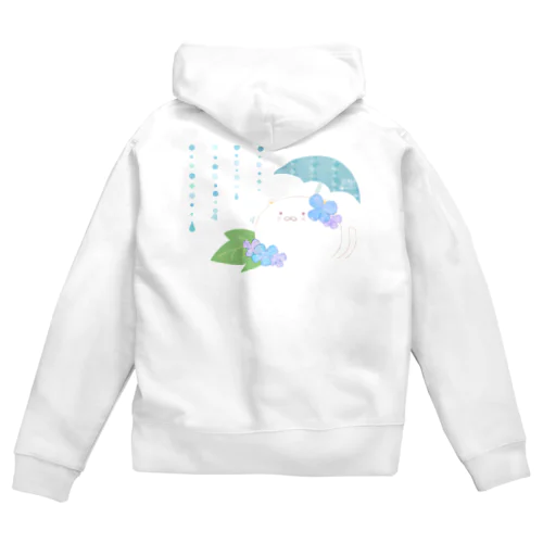 雨のかほり Zip Hoodie