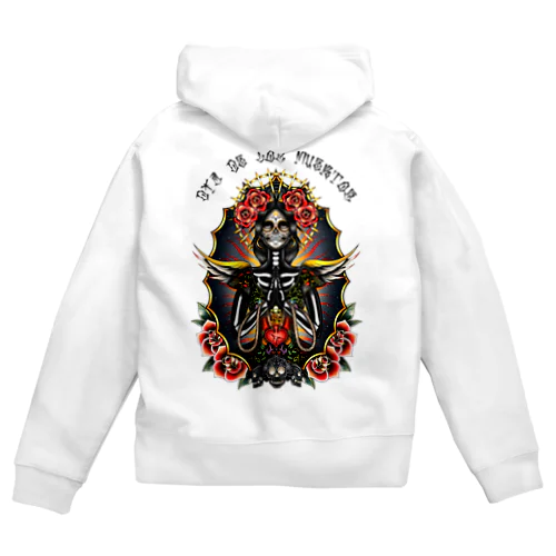 DIA DE LOS MUERTOS Zip Hoodie