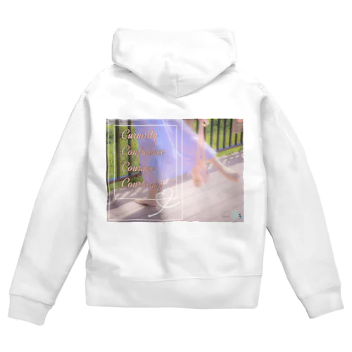 夢を叶える秘訣 Zip Hoodie