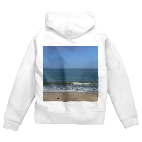 夏の日ー海バージョン Zip Hoodie