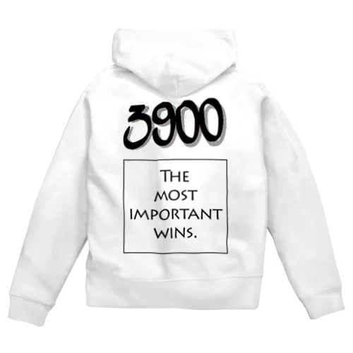 POINTS - 3900 Gray Zip Hoodie