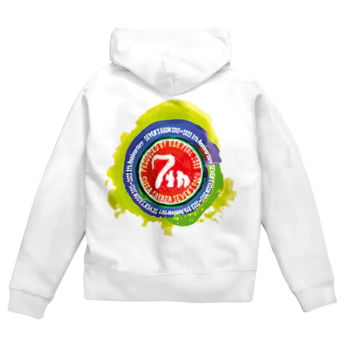 ８周年グッツ Zip Hoodie