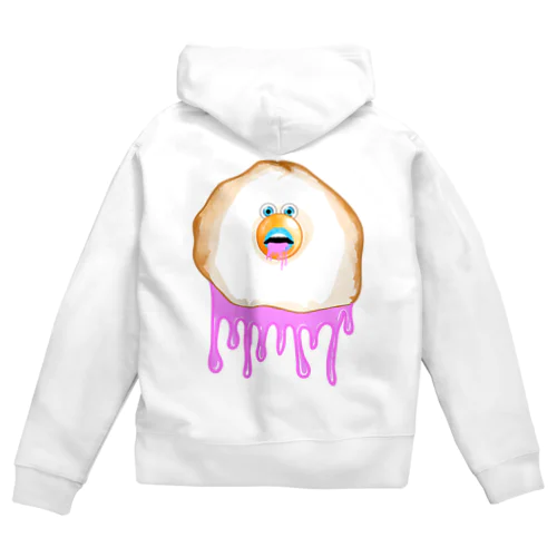 Flew Egg Zip Hoodie