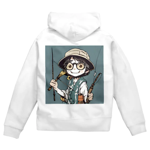 yuu1994の顔 Zip Hoodie