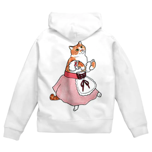 コッペリニャ_うずらちゃん Zip Hoodie