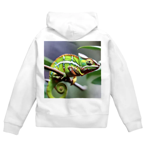 カラフルカメレオン Zip Hoodie