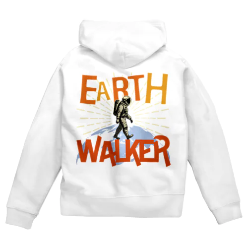 EARTH WALKER （地球歩行士）【英語バージョン】 Zip Hoodie