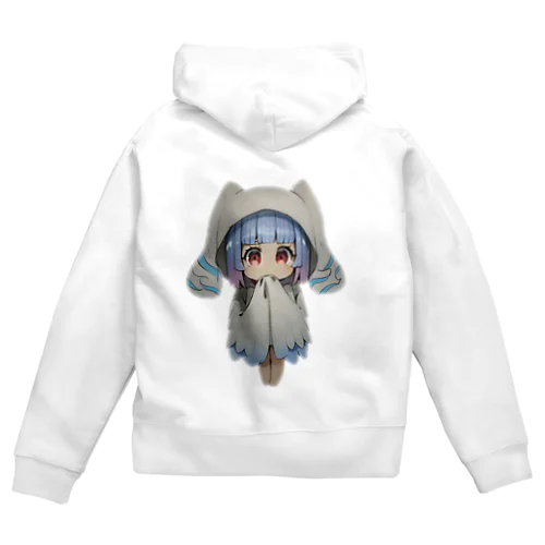 兎屋の兎は飼われない Zip Hoodie