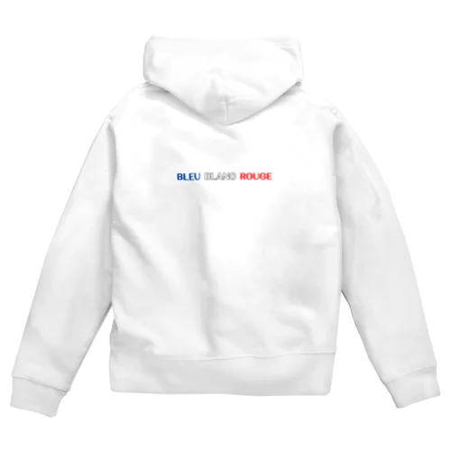 BLEU BLANC ROUGE Zip Hoodie