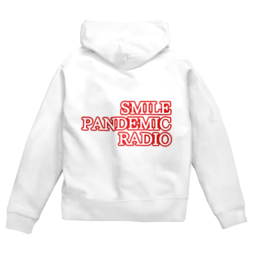 SMILE PANDEMIC RADIO 1st LOGO  ジップパーカー