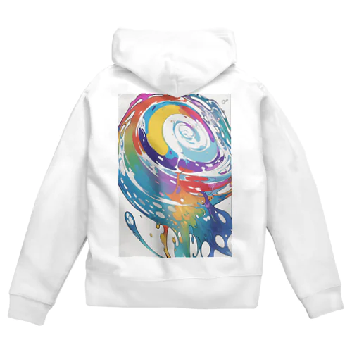 colorful#01 Zip Hoodie