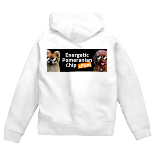 Chip&Pom Zip Hoodie