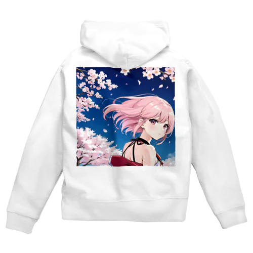 桜子 Zip Hoodie