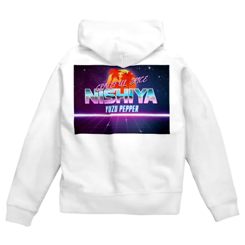 西家謹製ゆず胡椒オリジナル３ Zip Hoodie