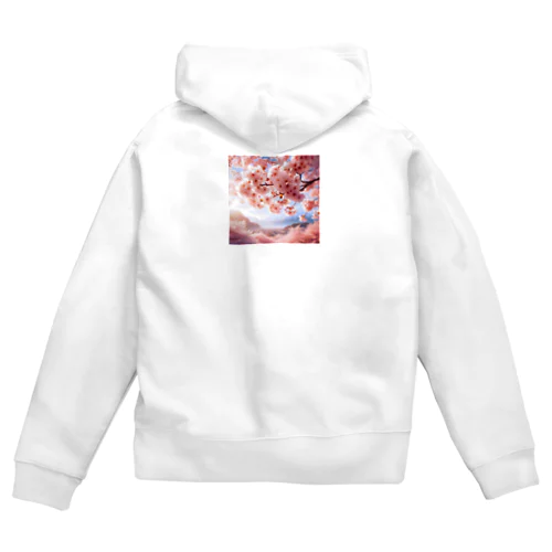 美しい桜🌸 Zip Hoodie