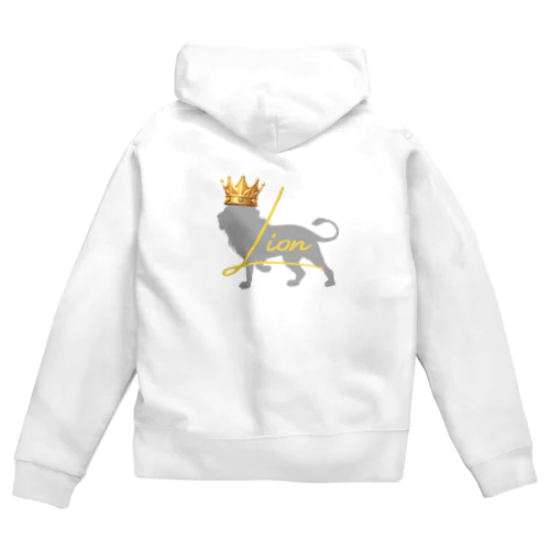 Lion Zip Hoodie