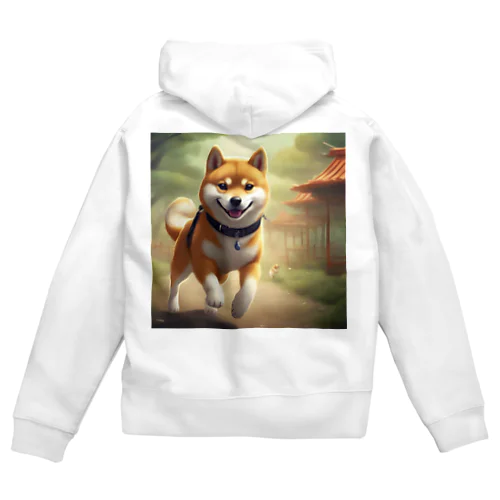 やんちゃな柴犬 Zip Hoodie