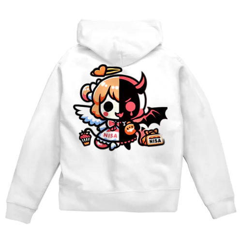 NISA（天使と悪魔） Zip Hoodie