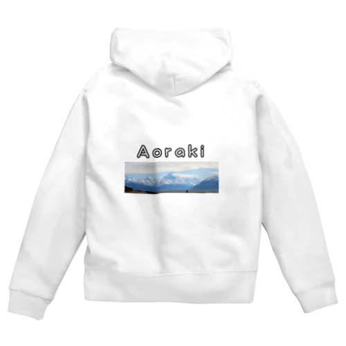 Aoraki 〜自然の宝石箱:ニュージーランドより〜 ジップパーカー