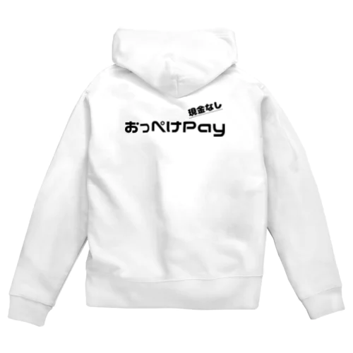 【おっぺけPay】 Zip Hoodie