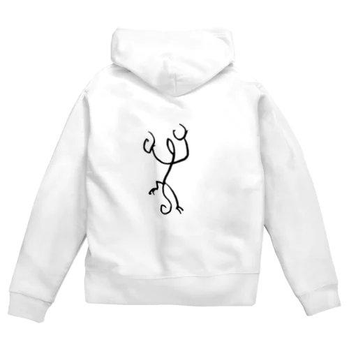 スネークマン（snake man） Zip Hoodie