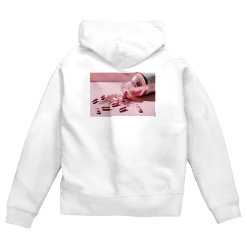 ピンクドラッグ Zip Hoodie