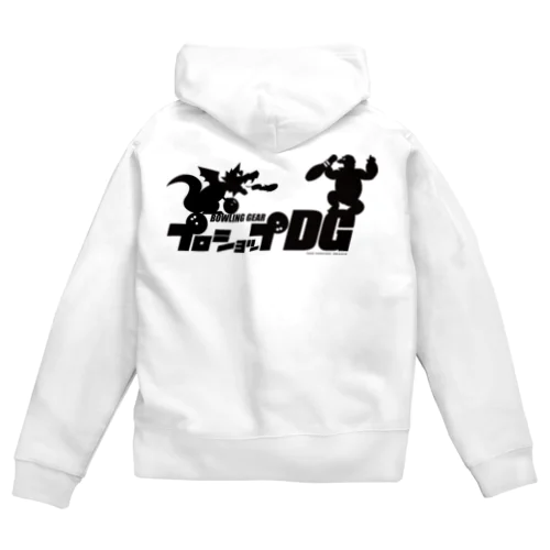 モノクロ プロショップDG Zip Hoodie