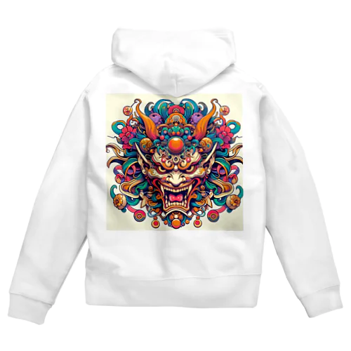 光の神 ヒカリガミ Zip Hoodie