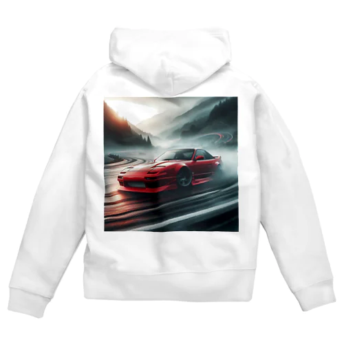 ドリフト　180sx Zip Hoodie