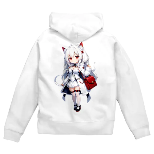 Aria 普段着ディフォルメ Zip Hoodie