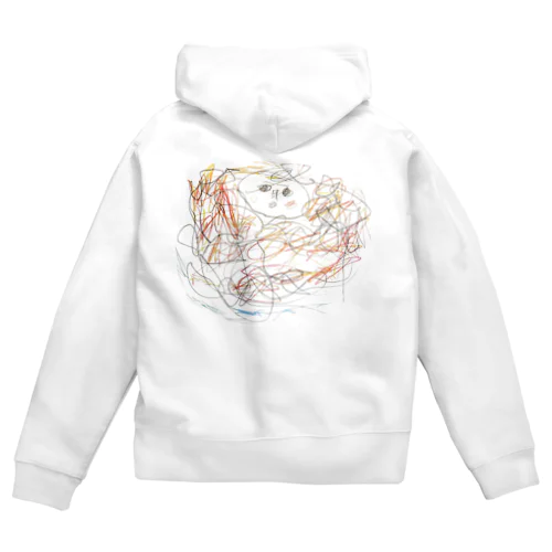 ねぷた絵 Zip Hoodie