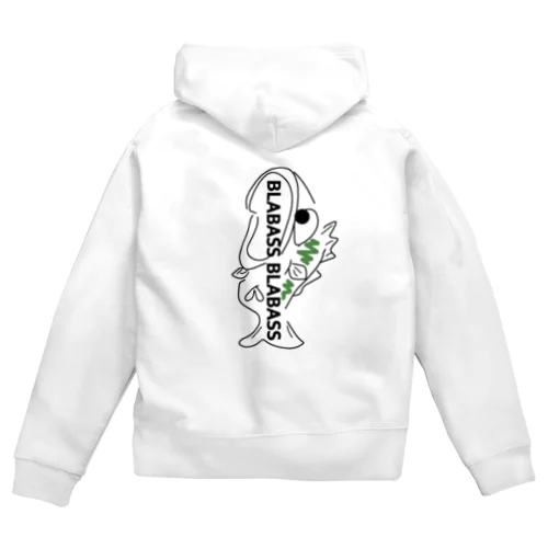 ブラックバス　ブラバス Zip Hoodie