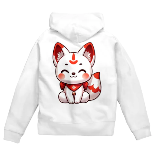 Inari Fox Charm Magic～稲荷の狐3 Zip Hoodie