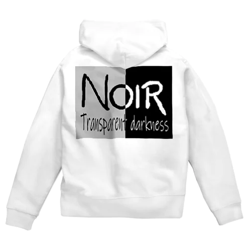 NOIR　LOGO　GBW Zip Hoodie