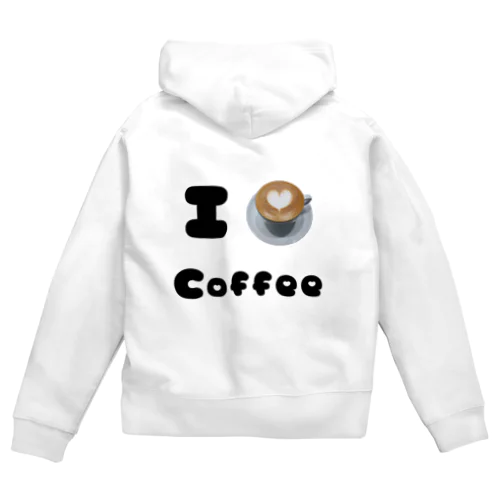 I♡coffee Zip Hoodie