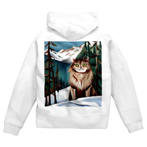 I live in Snow Mountain. Zip Hoodie